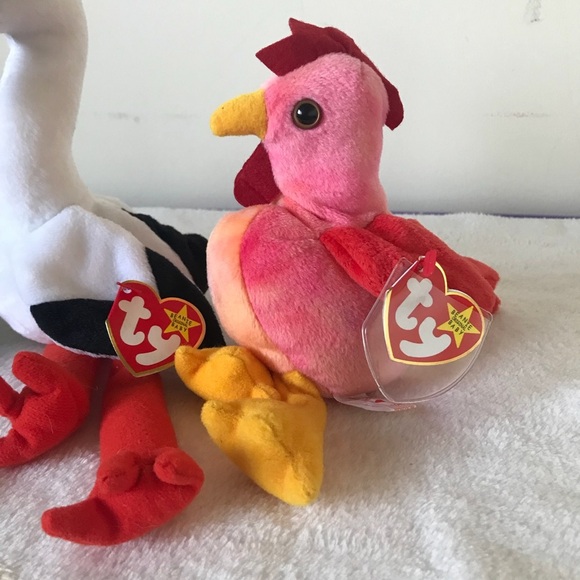 Rare 1993-98 Ty Beanie Bird Bundle - Picture 6 of 8